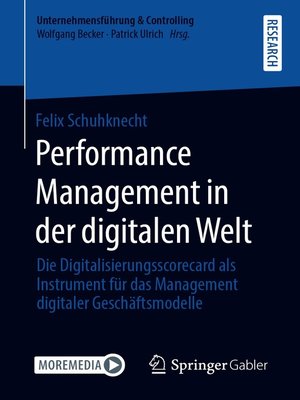 cover image of Performance Management in der digitalen Welt